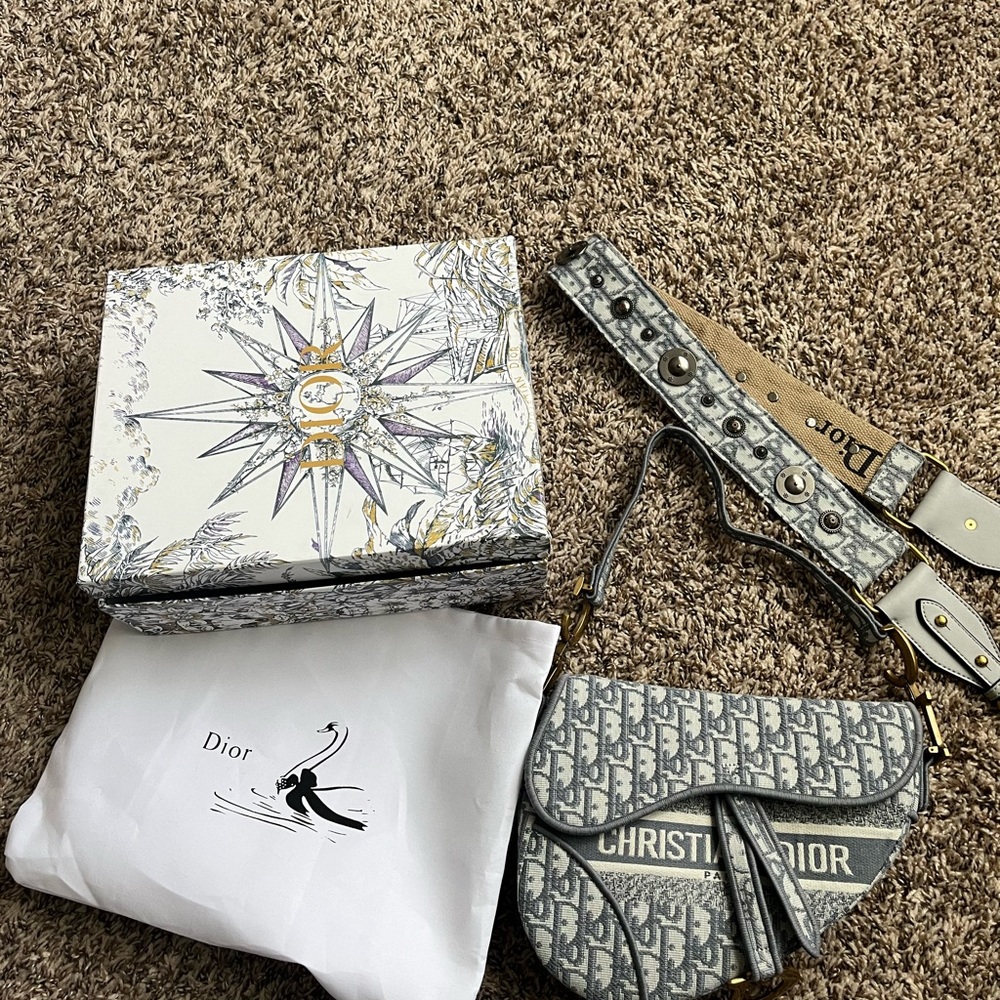 Dior saddle bag